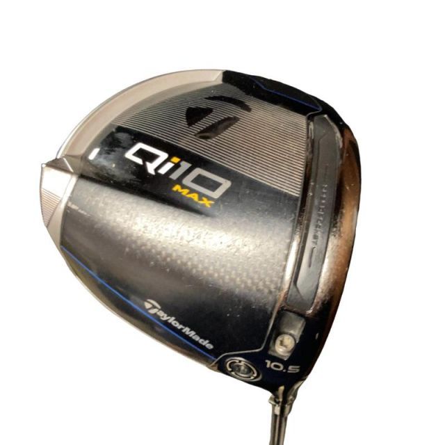 【中古】 テーラーメイド Qi10 MAX 10.5° ドライバー DR リシャフト (フレックスその他) メンズ 男性用 右利き 右用 Cランク ゴルフクラブ