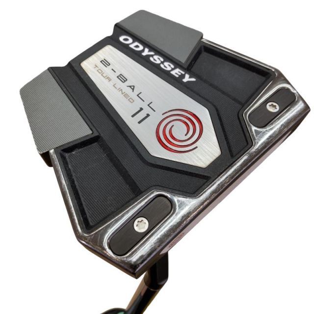 【中古】 オデッセイ 2-BALL ELEVEN TOUR LINED S 33インチ パター PT STROKE LAB RED (フレックスその他) メンズ 男性用 右利き 右用 Cランク ゴルフクラブ