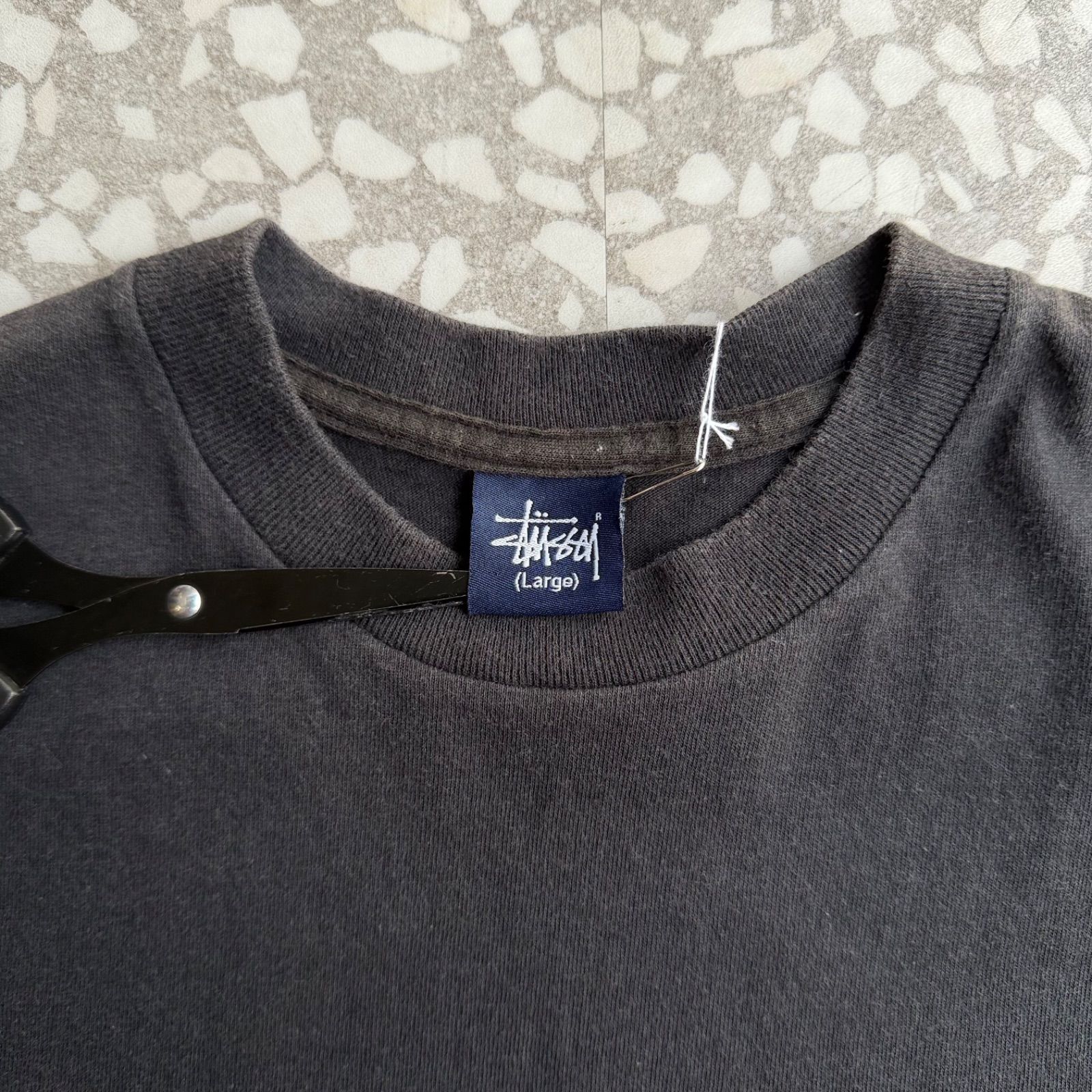 Archive アーカイブ Y2K ]STUSSY / 00's Jason skull T-shirt size L