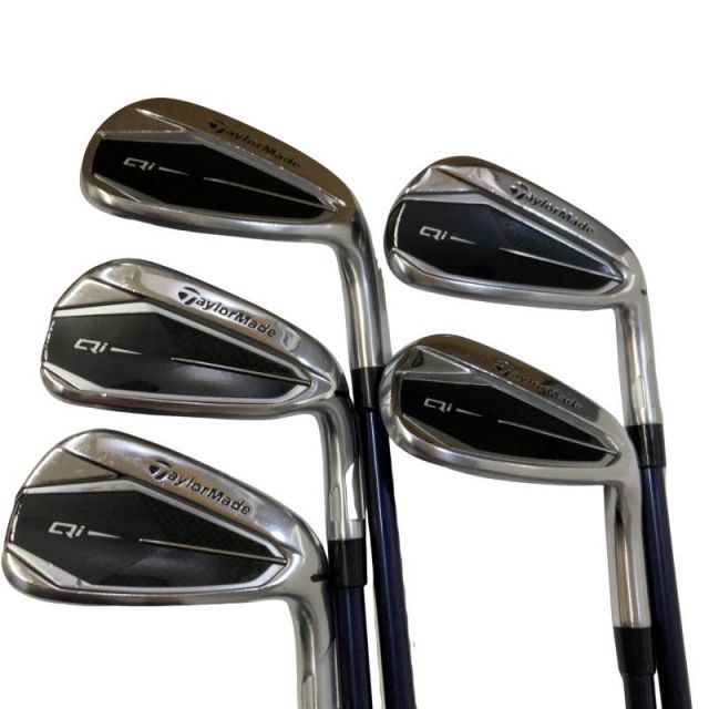 【中古】 テーラーメイド Qi 5S アイアンセット IR Diamana BLUE TM60(Qi IR) (フレックスR) メンズ 男性用 右利き 右用 Cランク ゴルフクラブ