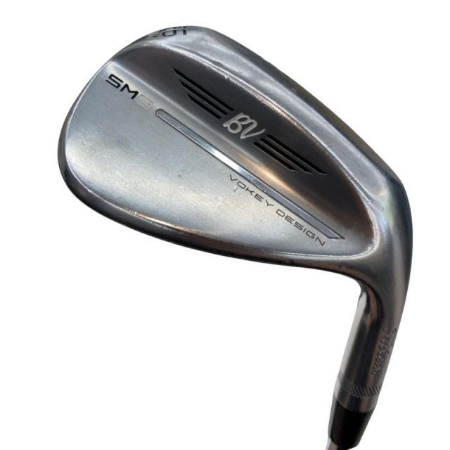 【中古】 タイトリスト VOKEY SPIN MILLED SM9 ツアークロム 56°/08°M ウェッジ WG 純正特注シャフト (フレックスその他) メンズ 男性用 右利き 右用 Dランク ゴルフクラブ
