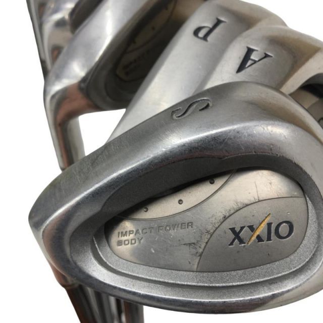 【中古】 ダンロップ XXIO(2004) 8S レフティ アイアンセット IR XXIO MP300(アイアン) (フレックスR) メンズ 男性用 左利き レフティ 左用 Cランク ゴルフクラブ