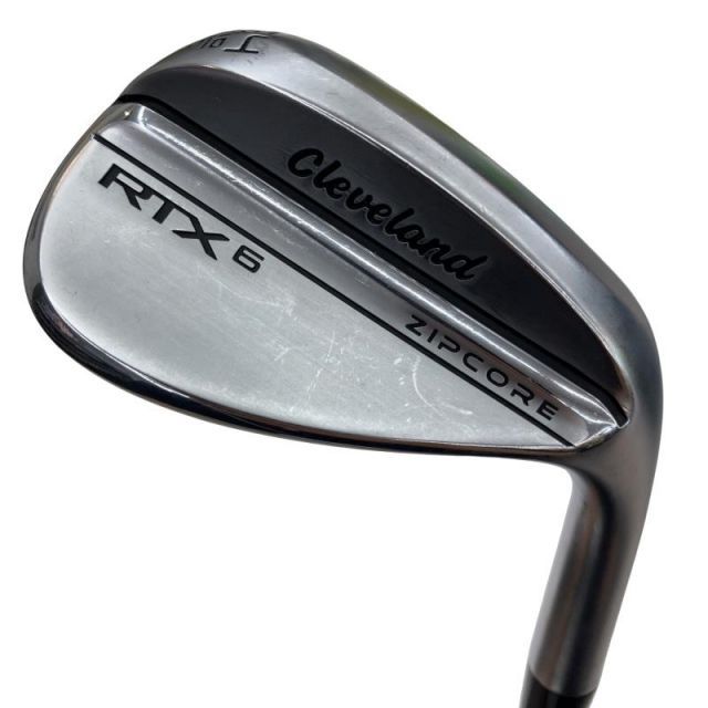 【中古】 クリーブランド Cleveland RTX-6 ZIPCORE ツアーサテン 54°/10° MID ウェッジ WG 純正特注シャフト (フレックスS) メンズ 男性用 右利き 右用 Cランク ゴルフクラブ