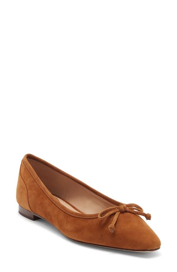 コールハーン レディース シューズ パンプス Cole Haan Paget Ballet Flatobacco Suede