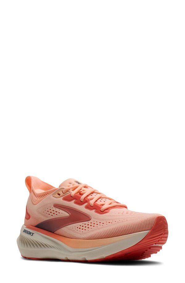 ブルックス レディース シューズ スニーカー Brooks Glycerin 23 Running Shoe Coral Peach Spellbound ピーチ