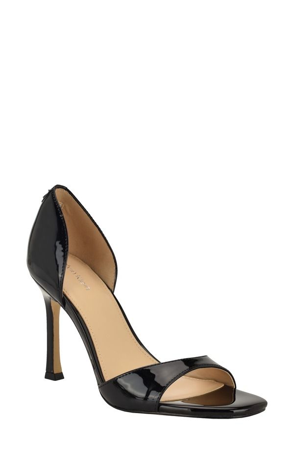 カルバンクライン レディース シューズ ヒール サンダル Calvin Klein Aileen Stiletto Sandal Black ブラック