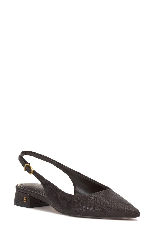 ヴィンスカムート レディース シューズ パンプス Vince Camuto Valiey Slingback Flat Brown Multi ブラウン