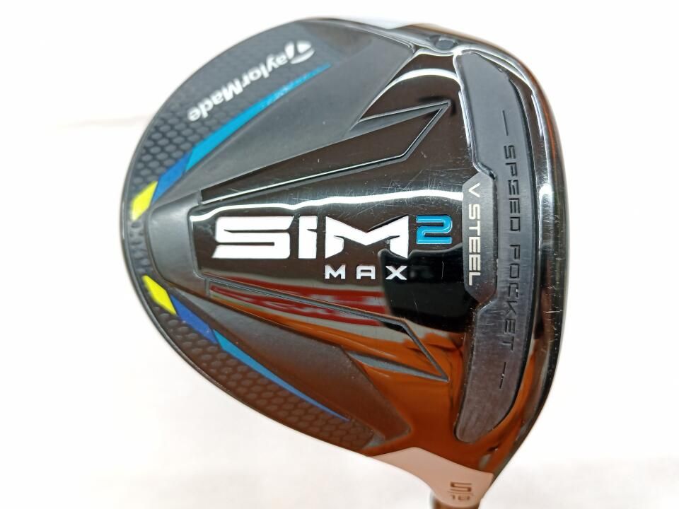 テーラーメイド　SIM2 MAX US　18度　Fujikura VENTUS Blue FW6　Sフレックス　フェアウェイウッド　中古　ゴルフドゥ！福山王子店【最短即日発送】