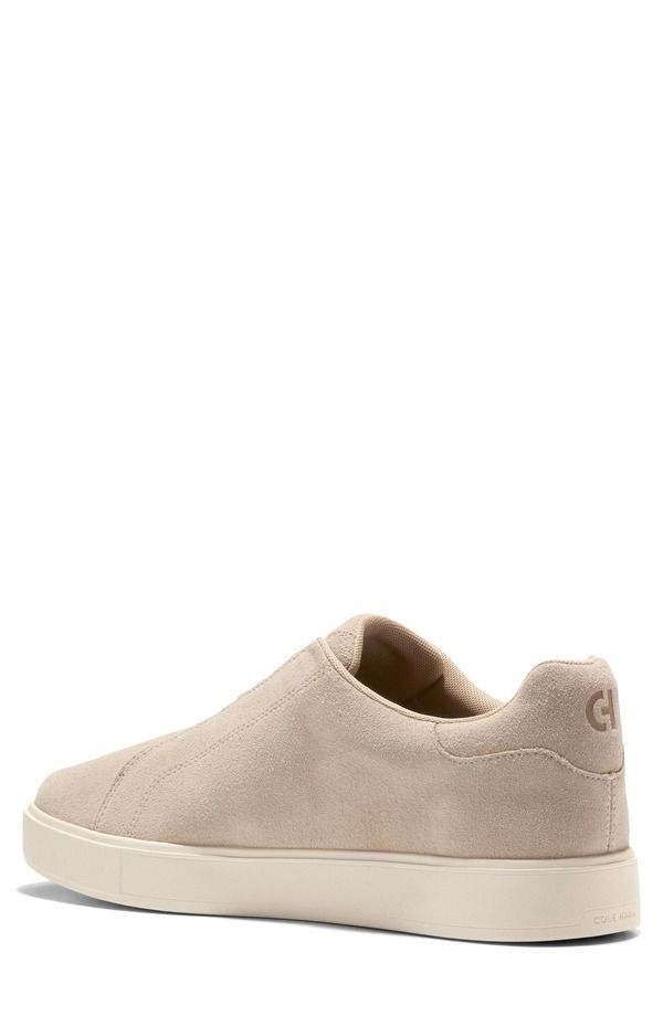 コールハーン メンズ シューズ スニーカー Cole Haan GrandPro Luxe SlipOn Sneaker Oxford Tan Suede Ivory アイボリー