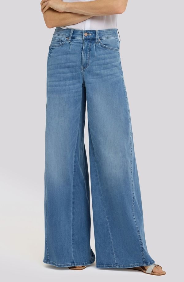 エヌワイディージェイ レディース ボトムス デニムパンツ ワイドレッグ ジーンズ NYDJ Nova Cool Embrace Super Wide Leg Jeans Vista Lakes