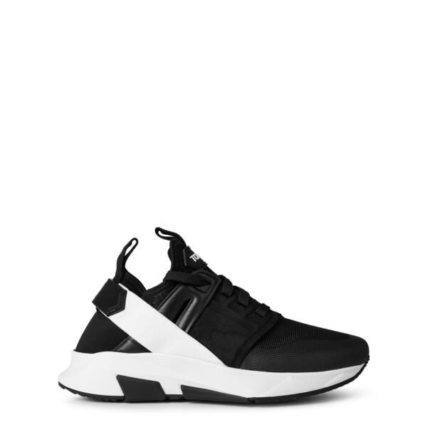 トム・フォード メンズ シューズ スニーカー Tom Ford Mens Chunky Trainers Chunky Style BlackWhite ホワイト