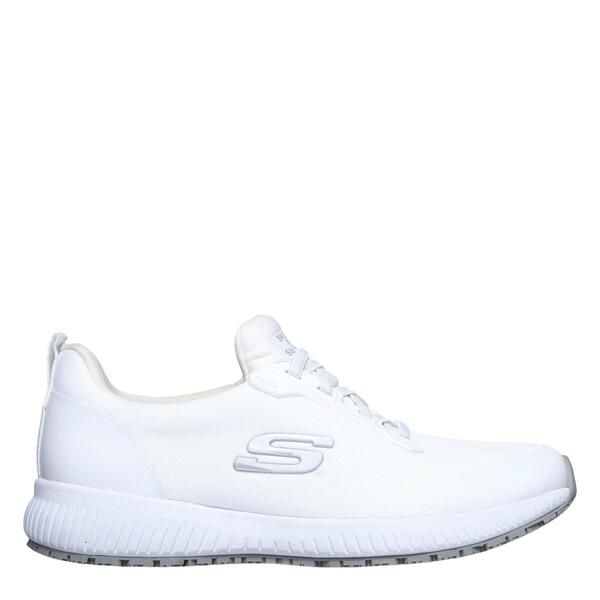 スケッチャーズ レディース シューズ ブーツ・レインブーツ Skecherslip On Athletic W Resistant Non Shoes Womens White ホワイト