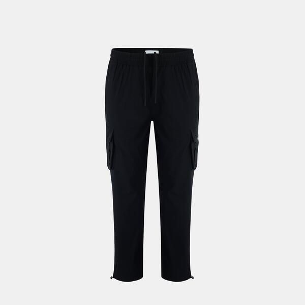 ファイヤートラップ メンズ ボトムス カジュアルパンツ Firetrap Mens Tech Cargo Trousers Black ブラック