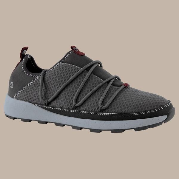 クラッグホッパーズ メンズ シューズ スニーカー Craghoppers Mens Locke Pack Slip On Trainers Black Pepper ブラック