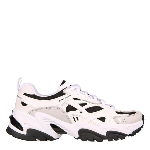 スケッチャーズ レディース シューズ スニーカー Skechers Womenstaminav2 Classic LowTop Trainers WhiteBlack ホワイト