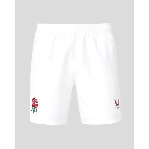 カストル メンズ ボトムス ハーフパンツ・ショーツ ショートパンツ Castore Mens England Rugby Home Shorts 2026 Classic White ホワイト