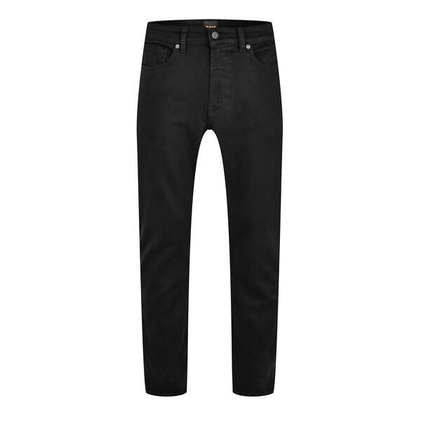 ボス メンズ ボトムス デニムパンツ ロゴ ジーンズ Boss Mens BOSStraight Denim Jeans with Logo Detail ReMaine Cobra 003 デニム
