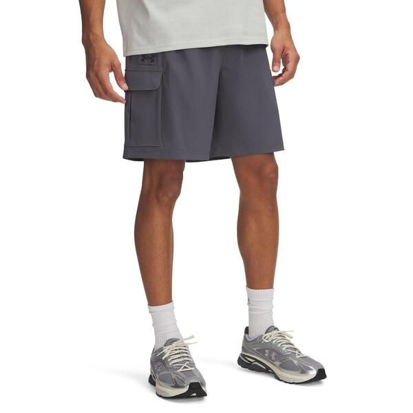 アンダーアーマー メンズ ボトムス ハーフパンツ・ショーツ ショートパンツ Under Armour Mens Vibe Woven Cargo Shorts C RockBlack ブラック