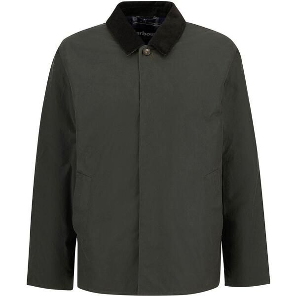 バブアー メンズ アウター ジャケット・ブルゾン Barbour Mens Lorden Waxed Mac Olive OL99 オリーブ