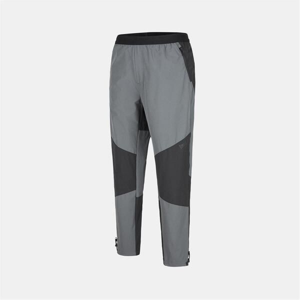 エバーラスト メンズ ボトムス カジュアルパンツ トラックスーツ ジョガーパンツ Everlast Mens NRG Open Hem Woven Tracksuit Joggers BlackCarbon ブラック