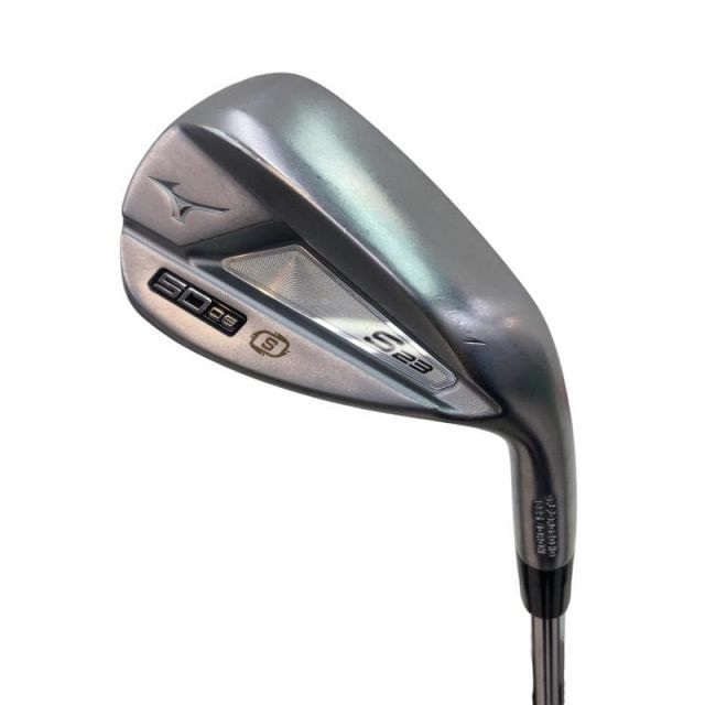 【中古】 ミズノ Mizuno S23(ホワイトサテン) 50°/08°S ウェッジ WG 純正特注シャフト (フレックスS) メンズ 男性用 右利き 右用 Cランク ゴルフクラブ