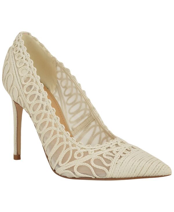 ナインウェスト レディース シューズ パンプス Nine West Womens Frista Woven Pointed Toe Stiletto Dress Pumps Chicream クリーム