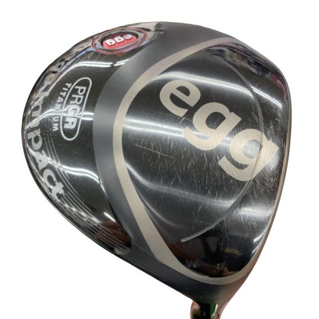【中古】 プロギア egg impact 10.5° ドライバー DR eggオリジナルカーボン (フレックスSR) メンズ 男性用 右利き 右用 Cランク ゴルフクラブ