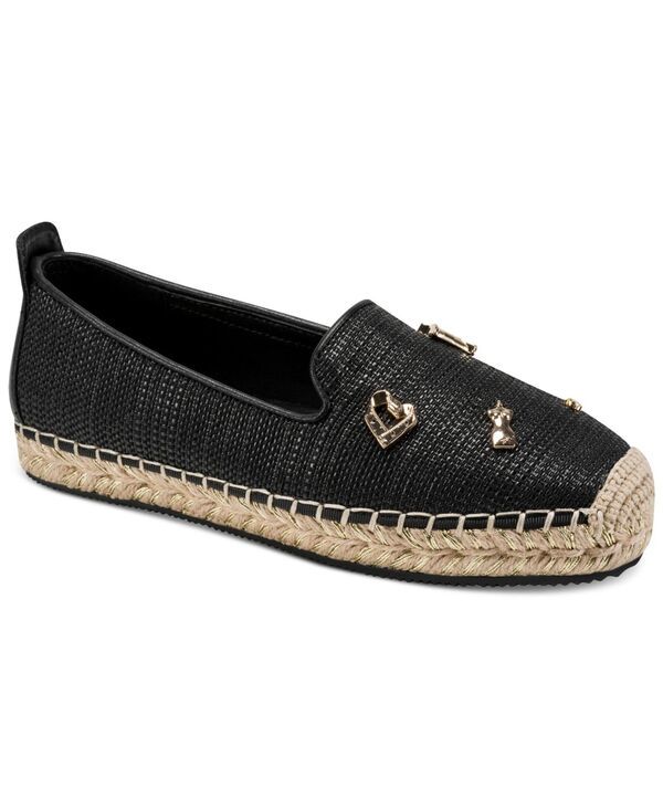 カール ラガーフェルド レディース シューズ パンプス KARLAGERFELD PARIS Womens Michaelatelier Espadrille Flats Black ブラック