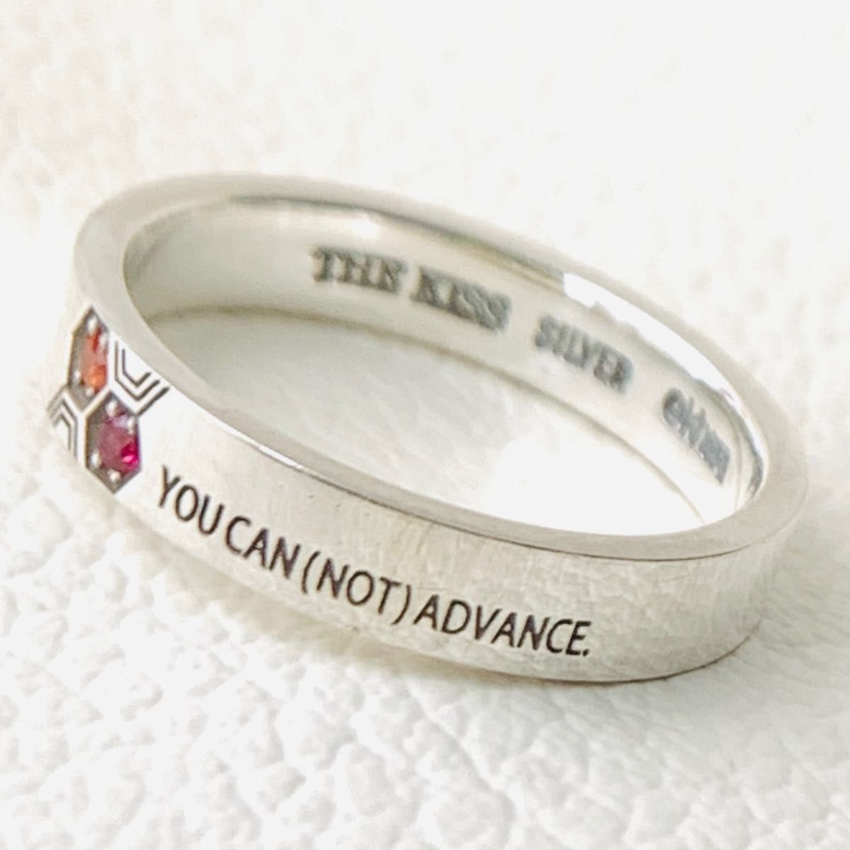 完売 エヴァンゲリオン THE KISS コラボ YOU CAN(NOT) ADVANCE. ２号機 リング 指輪 アスカ ザキス ザキッス エヴァンゲリヲン