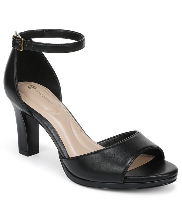 ジャーニ ベルニーニ レディース シューズ サンダル アンクル Giani Bernini Womensailorr Ankle Strap Dressandals Black ブラック