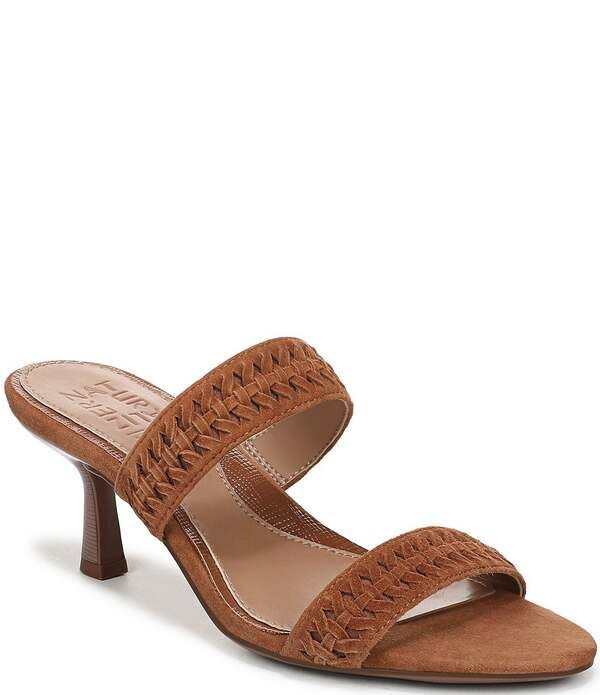 ナチュライザー レディース シューズ サンダル スエード Naturalizer Terra Suede Braidedetailing Slip On Dressandals Walnut Wake