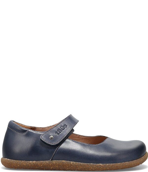 タオスフットウェア レディース シューズ パンプス レザー Taos Footwear Ultimate Leather Mary Jane Flats Dark Blue ブルー