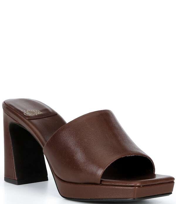 ジェフリー キャンベル レディース シューズ サンダル レザー ヒール Jeffrey Campbell Dress Code Leather Higheel Banded Slide Sandals brown ブラウン