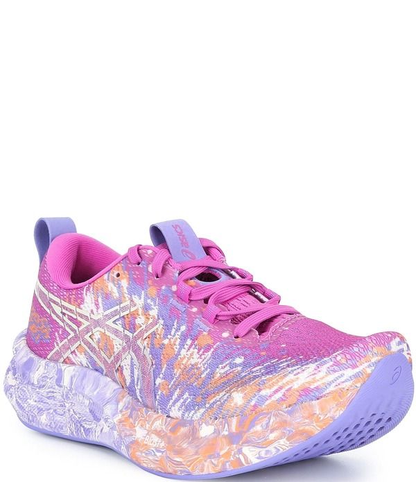アシックス レディース シューズ スニーカー プリント ASICS Womens Noosa Tri 16 Printed Running Shoes Digital SakuraAmethyst