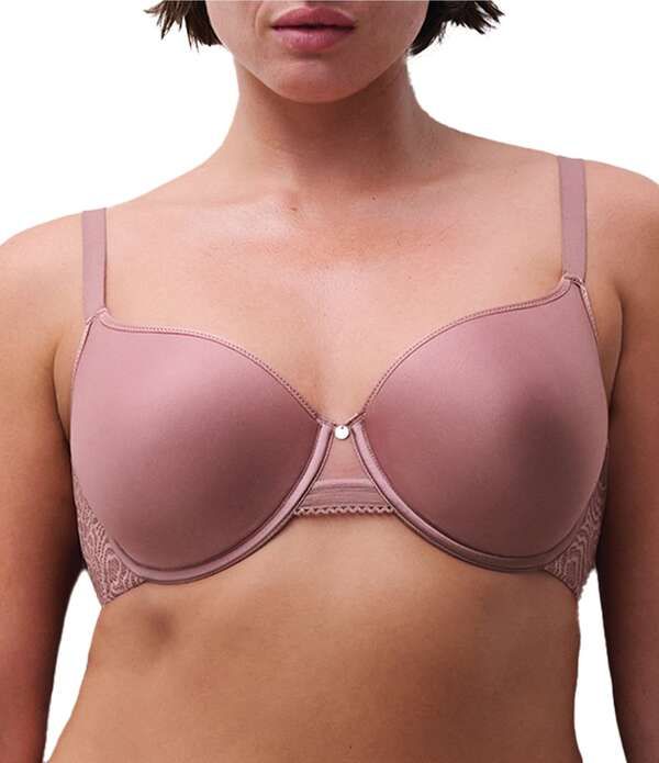 シャントル レディース アンダーウェア ブラジャー Tシャツ Chantelle C Jolie Memory Foam Convertibleotard Back Tshirt Bra Rose De Bois 15,155円