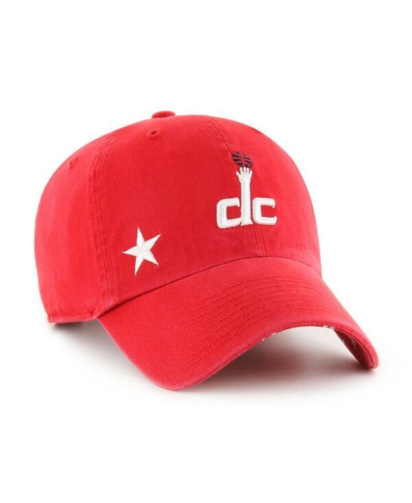 47 ブランド レディース アクセサリー 帽子 47 Brand Womens Red Washington Wizards Confetti Undervisor Clean Up Adjustable Hat Red レッド