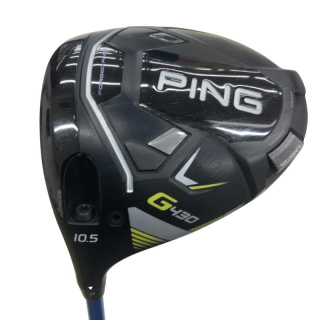 【中古】 ピン G430 SFT 10.5° レフティ ドライバー DR ALTA J CB BLACK(DR) (フレックスS) メンズ 男性用 左利き レフティ 左用 Cランク ゴルフクラブ