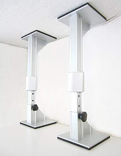【新着商品】高強度アルミニウム材使用家具転倒防止器具 Sサイズ（2本入り）