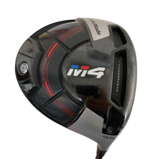 【中古】 テーラーメイド M4 9.5° ドライバー DR 純正特注シャフト (フレックスS) メンズ 男性用 右利き 右用 Cランク ゴルフクラブ