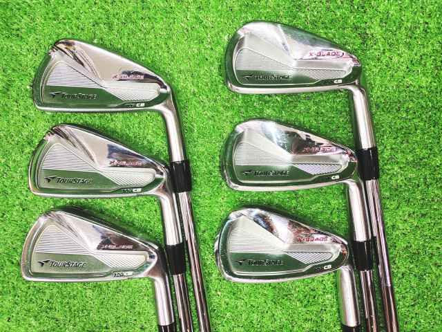 滝野■激安[065] アイアンセット ブリヂストン ツアーステージX-BLADE 709CB/N.S.PRO MODUS3 TOUR 130/R/25