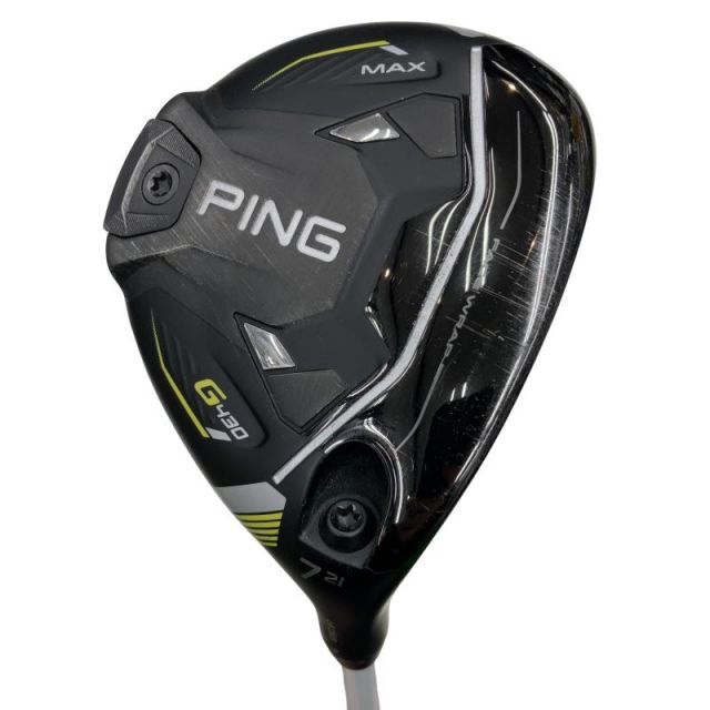 【中古】 ピン G430 MAX 7W フェアウェイウッド FW 純正特注シャフト (フレックスS) メンズ 男性用 右利き 右用 Cランク ゴルフクラブ