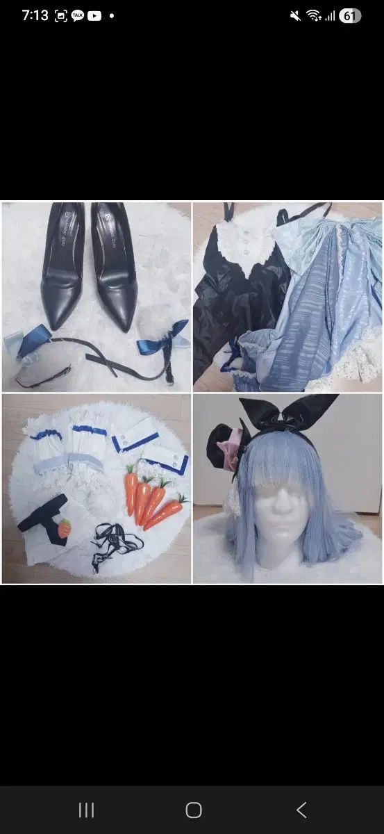 hololive バーニーガール 兎田 ぺこら コスプレ フルセット