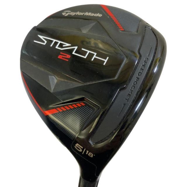 【中古】 テーラーメイド STEALTH2 5W フェアウェイウッド FW TENSEI RED TM50(STEALTH FW) (フレックスSR) メンズ 男性用 右利き 右用 Cランク ゴルフクラブ