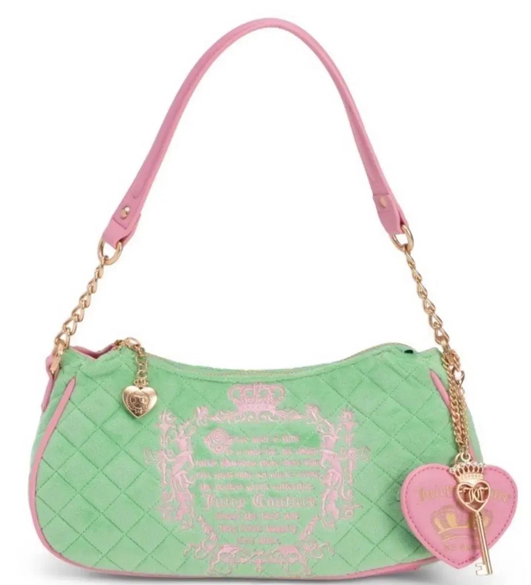 JUICY COUTURE ジューシークチュール レトロ ショルダーバッグ グリーン juicy couture 28,373円