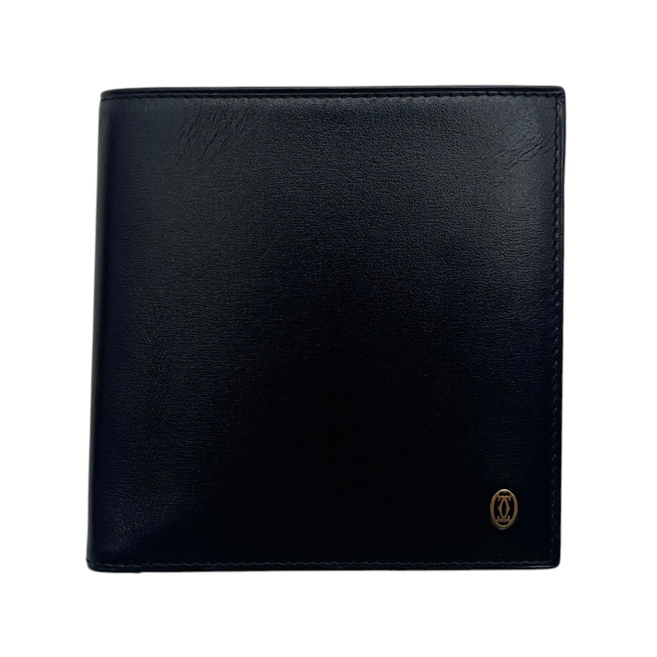 極美品 Cartier カルティエ 財布 パシャドゥカルティエ 2つ折り レザー