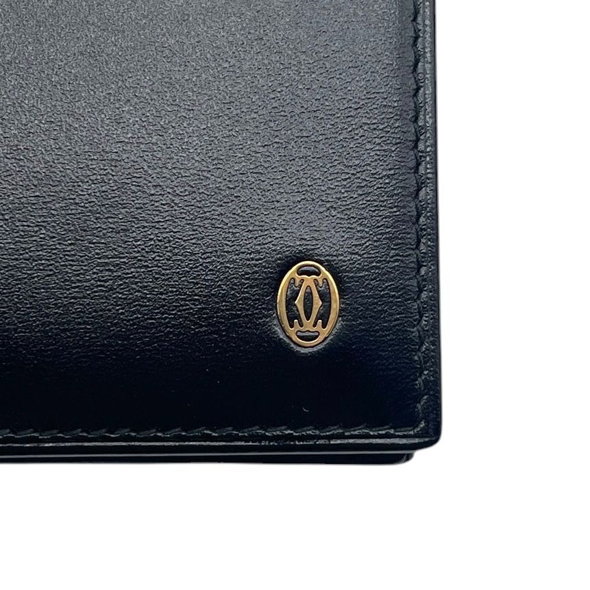 極美品 Cartier カルティエ 財布 パシャドゥカルティエ 2つ折り レザー