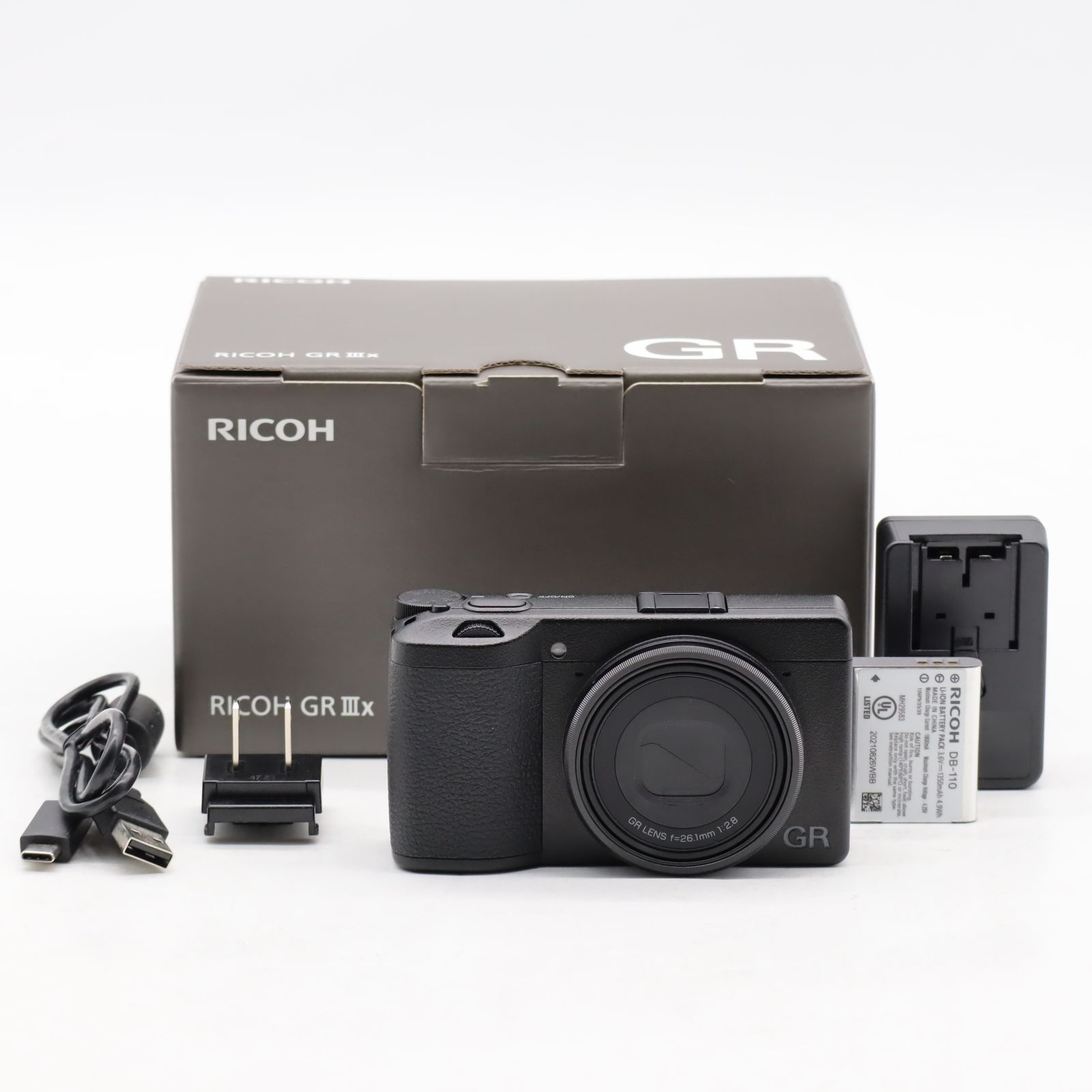 ショット数1,697】RICOH GR IIIx コンパクトデジタルカメラ｜APS-C
