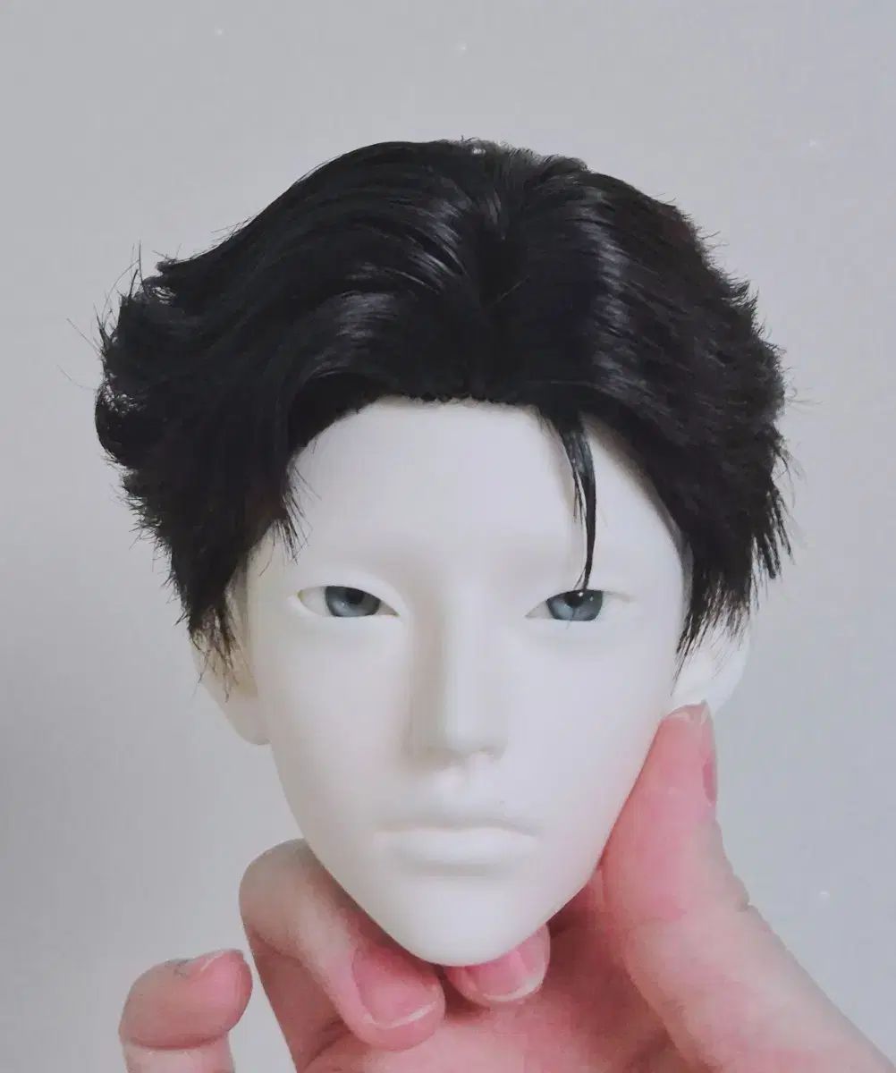 bjd 旧官 75 小さい SD サイズ 8-9 インチ 髪セット ウィッグ