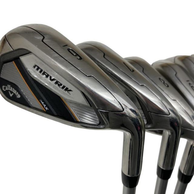 【中古】 キャロウェイ MAVRIK MAX 7S アイアンセット IR Diamana 40 for CW(IR) (フレックスR) メンズ 男性用 右利き 右用 Cランク ゴルフクラブ