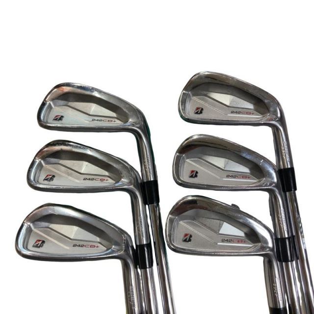 【中古】 ブリヂストン BRIDGESTONE 242CB+ 6S アイアンセット IR NS PRO MODUS3 TOUR105 (フレックスS) メンズ 男性用 右利き 右用 Cランク ゴルフクラブ